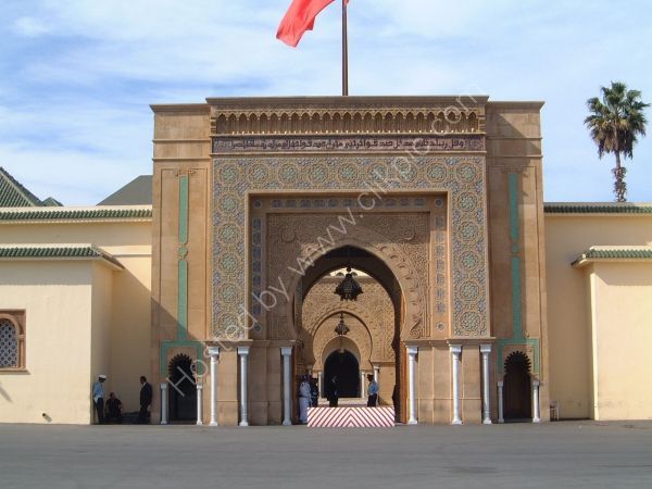 Gateway to King Hassan's Palace, Casablanca